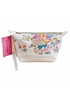 Betsey Johnson Versatile High Quality Floral Cosmetic /Wristlet Bag